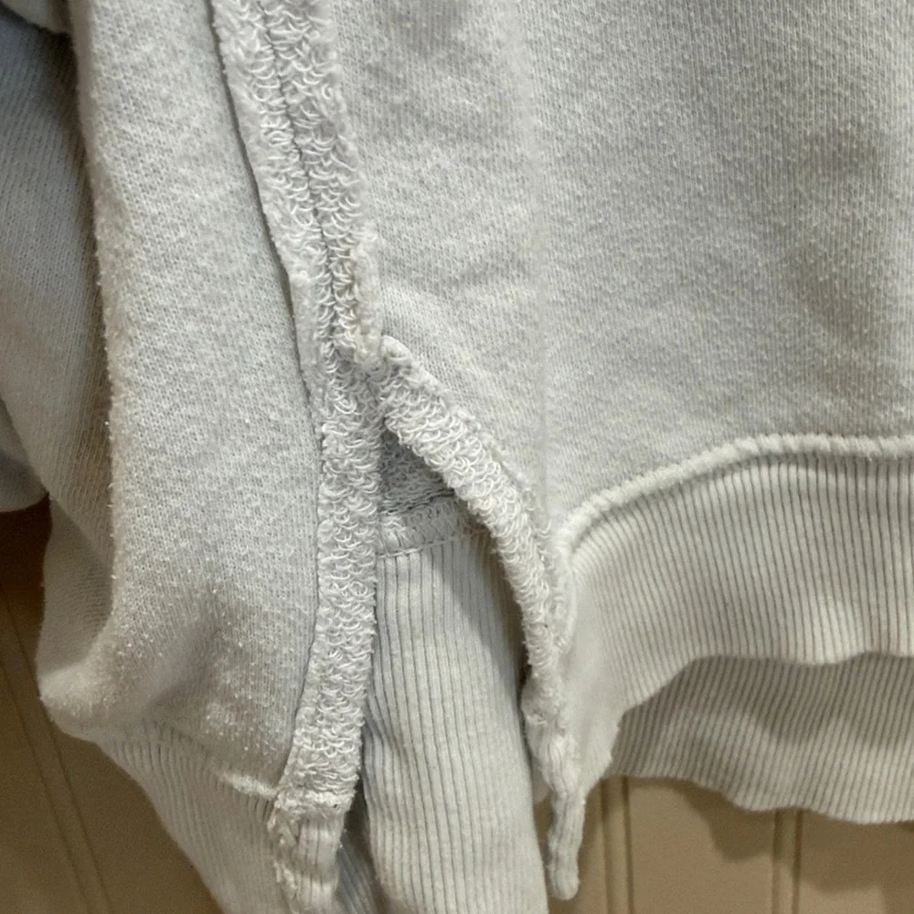 We The Free White Oversized Sweatshirt - Picture 4 of 5